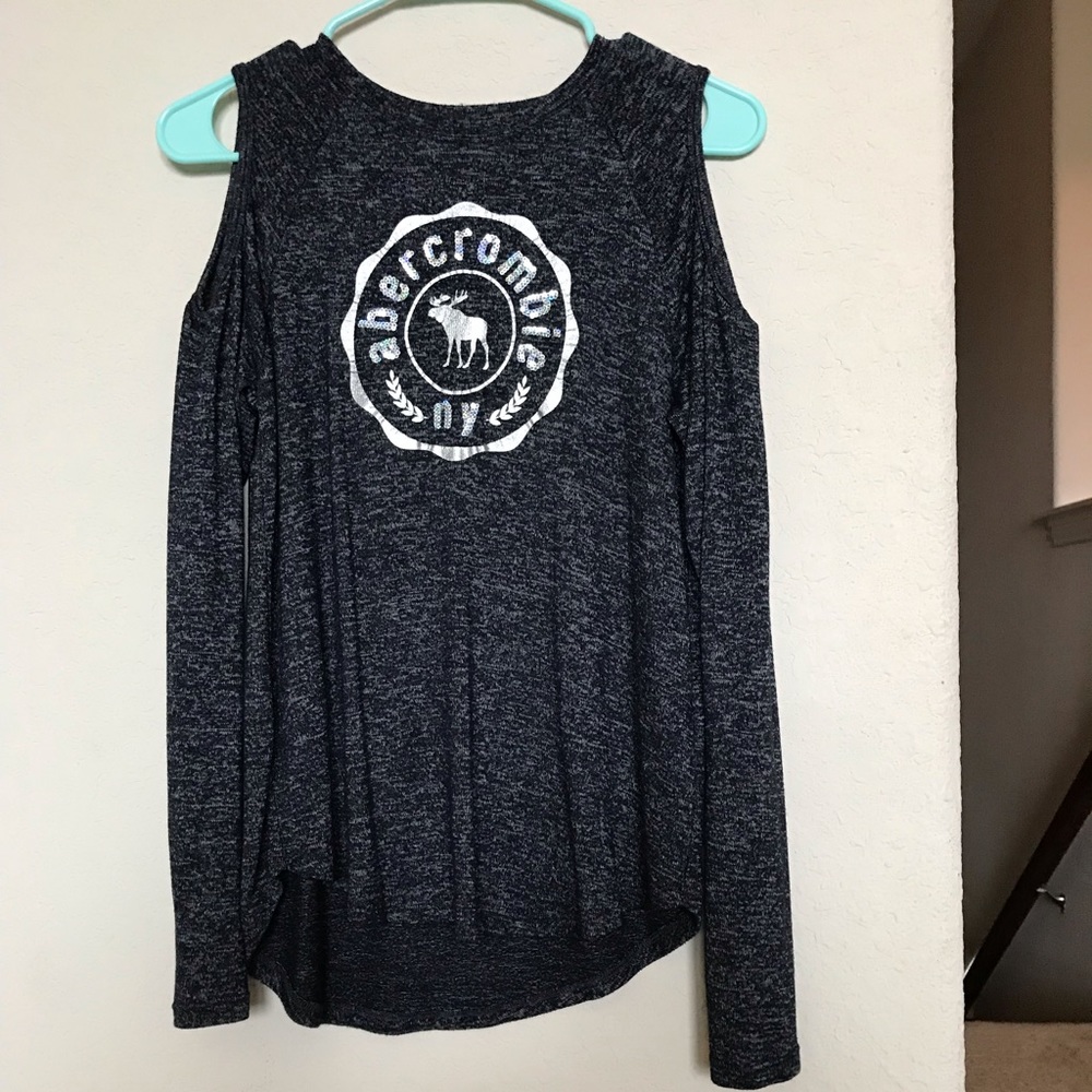 Abercrombie Kids cold shoulder long sleeve